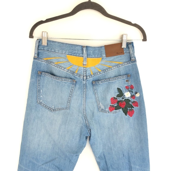 Madewell Perfect Summer Jean Strawberry 